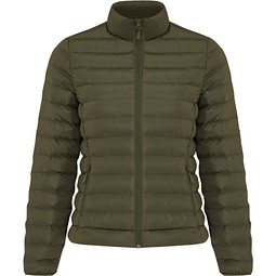 IQONIQ Maiko Damen Steppjacke aus recyceltem Polyester, khaki, L
