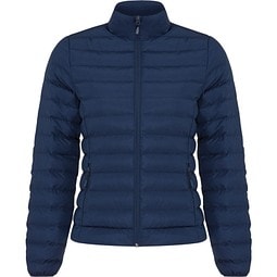 IQONIQ Maiko Damen Steppjacke aus recyceltem Polyester, navy blau, M