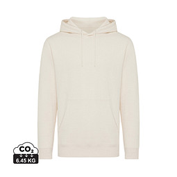 Iqoniq Rila Lightweight Hoodie aus recycelter Baumwolle, natural raw, XL