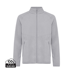Iqoniq Talung Mikrofleece Jacke aus recyceltem Polyester, storm grey, XXXL