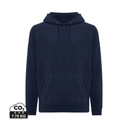 Iqoniq Trivor Mikrofleece-Kapuzenjacke aus recyc. Polyester, navy blau, L