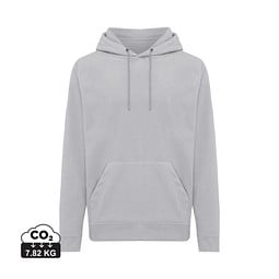 Iqoniq Trivor Mikrofleece-Kapuzenjacke aus recyc. Polyester, storm grey, XXL