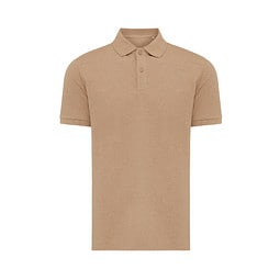 Iqoniq Yosemite Piqué-Poloshirt, heather brown, L