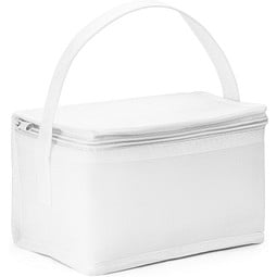 IZMIR. Kühltasche 3l aus Vliesstoff (80 g/m²), Weiß