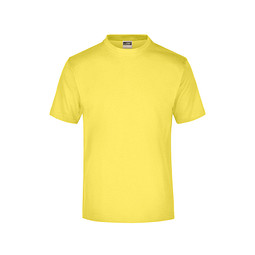 JAMES & NICHOLSON Herren T-Shirt, gelb, L