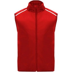 Jannu leichte Laufweste Unisex, rot, M