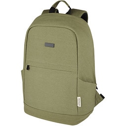 Joey 15,6?Zoll Anti-Diebstahl Laptop-Rucksack 18?L aus GRS-recyceltem Canvas, olive