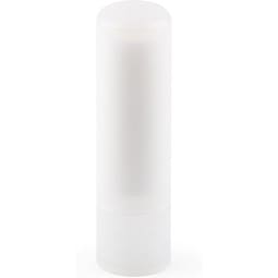 JOLIE VEGAN. Veganer Lippenbalsam aus recyceltem ABS (100% rABS) und PP, mit Vanille-Aroma, Weiß