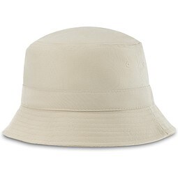 JOSEPH. Eimerhut aus Canvas Baumwolle und Polyester (220 g/m²), Beige