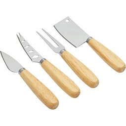 Käseset ELEGANCE,braun, silber