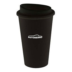 Kaffeebecher Premium, 350 ml, schwarz