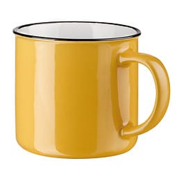 Keramiktasse Camper, 360 ml, gelb