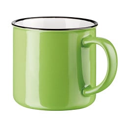 Keramiktasse Camper, 360 ml, hellgrün