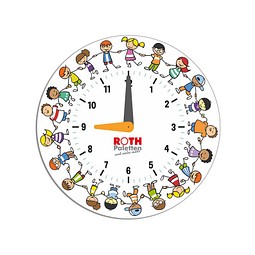 Kinderuhr Standard, 1-seit. Druck