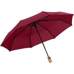Knirps Timber duomatic Taschenschirm, hibiscus