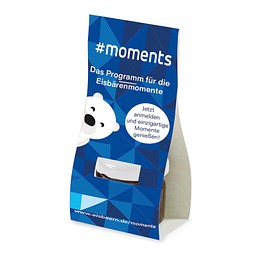 Konfitüre in Überreichverpackung, Erdbeere, 1-seit. Druck