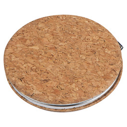 Kork Taschenspiegel , beige