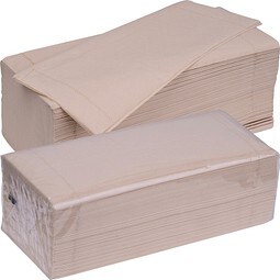 Kosmetiktücher aus Bambusfasern MATYLDA, beige