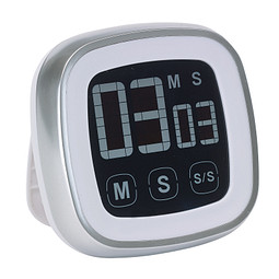 Küchentimer TOUCH´N´COOK,silber , weiß
