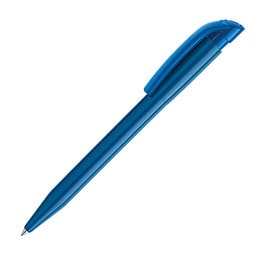 Kugelschreiber Total MADE IN EUROPE, blaue Mine, hellblau