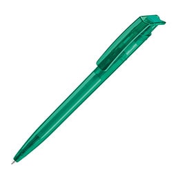 uma® Druckkugelschreiber Recycled PET-Pen, blaue Mine, petrol