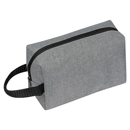 Kulturtasche aus RPET, grau