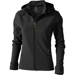 ELEVATE Damen Softshell Jacke Langley, anthrazit, L