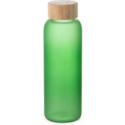LILLARD. Flasche aus Borosilikatglas mattiert 500 ml, Hellgrün