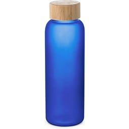 LILLARD. Flasche aus Borosilikatglas mattiert 500 ml, Königsblau
