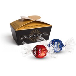 Lindt Lindor Kugeln im Werbeballotin, 25 g, Gemischt, inkl. Druck