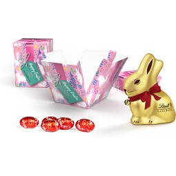 Lindt Oster-Überraschung in Werbekartonage, 74 g, Kartonage, inkl. Druck