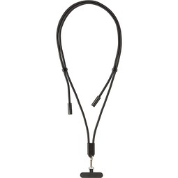 LoopAmp verstellbares 60W Telefonkabel aus RCS rPET, schwarz