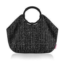 loopbag hobo, bouclé black