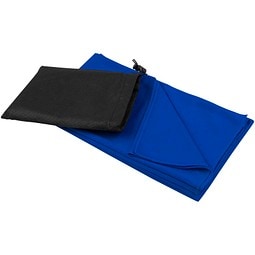 Lucas RPET Sporthandtuch 70 × 140 cm, royalblau