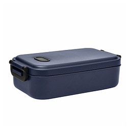 Lunchbox LUNCH TIME,marineblau
