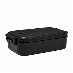 Lunchbox LUNCH TIME,schwarz