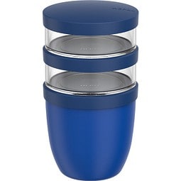 Mepal Lunchpot Ellipse 3-teilig 500 ml + 2 x 200 ml vivid blue, vivd blue