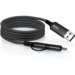 MagCable 4in1 easy magnet , Schwarz