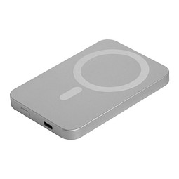 Magnetische Powerbank 5.000 mAh, grau