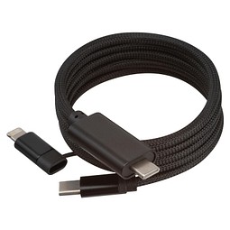 Magnetisches Schnellladekabel, schwarz