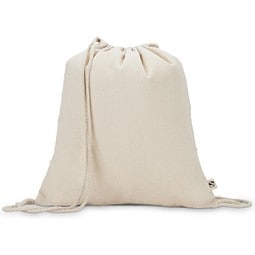 MAIORCA. Turnbeutel aus 100 % recycelter Baumwolle (180 g/m²), Naturhell