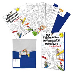 Malset A6, Standard, Volksbanken&Raiffeisenbanken, 1-seit. Druck