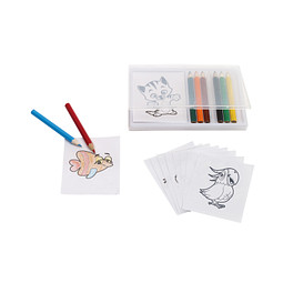 Malset CRAZY ANIMALS,farbig