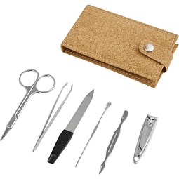 Maniküreset ELAINE CORK,braun