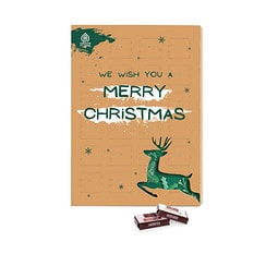 Marken Wand Adventskalender Sarotti, inkl. Druck, individuell