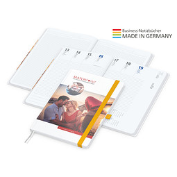 Geiger-Notes Match-Hybrid A4 Bestseller, gloss, inkl. Digitaldruck, Band gelb
