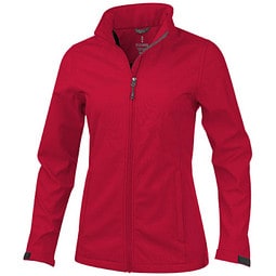 ELEVATE Damen Softshell Jacke Maxson, rot, L