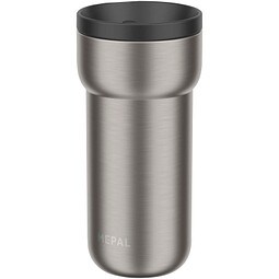Mepal Ellipse 375 ml Edelstahl Thermobecher, schwarz