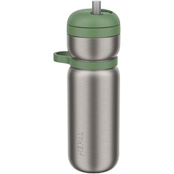Mepal Twist 600 ml Thermo-Sportflasche, moosgrün