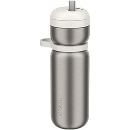 Mepal Twist 600 ml Thermo-Sportflasche, weiss